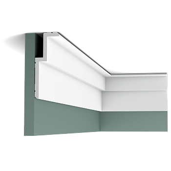 Карниз Orac Decor Полиуретан C391 STEPS д 2000 x в 60 x ш 160